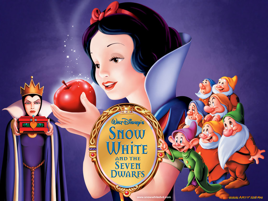 Обои Мультфильмы Snow White and the Seven Dwarfs, обои для рабочего стола,  фотографии мультфильмы, snow, white, and, the, seven, dwarfs, disney,  белоснежка, гномы Обои для рабочего стола, скачать обои картинки заставки на